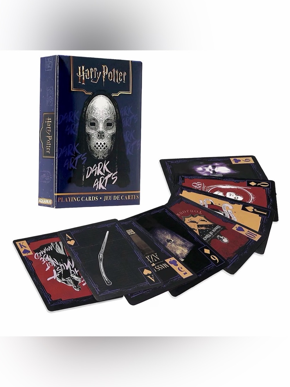 C3 -Warner Bros. Harry Potter Dark Arts - Collectible Playing Card Wizard NEW